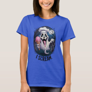 Camiseta Sorvete assombrado no Halloween