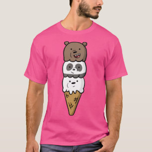 Camiseta Sorvete Bare Bears