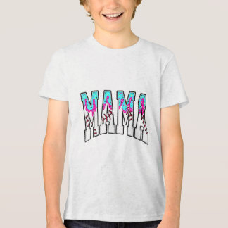 Camiseta Sorvete Baseball Mama Drim Com Prédios Baseba