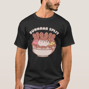 Camiseta Sorvete Coelho Bonito Flavors Sorvete Bowl Rabbi