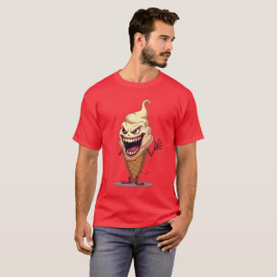 Camiseta SORVETE CONE de Monstros de comida