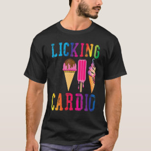 Camiseta Sorvete Cone Licenciamento É Meu Cardio