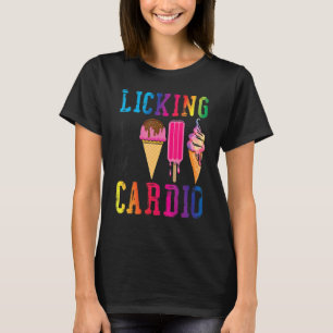 Camiseta Sorvete Cone Licenciamento É Meu Cardio