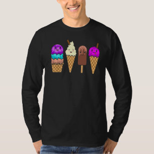 Camiseta Sorvete Cone Summer Boys Graphic