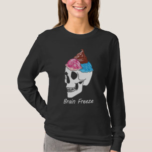 Camiseta Sorvete Congela Cérebro Eu Amo Sorvete