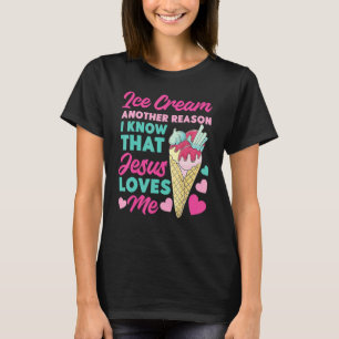 Camiseta Sorvete Cristão Jesus Cone Sorvete Outro R
