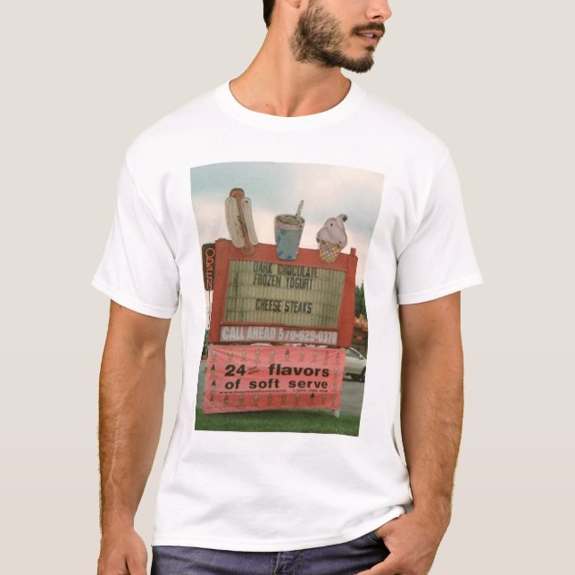 Camiseta Sorvete das Canções de Amor (Frente)