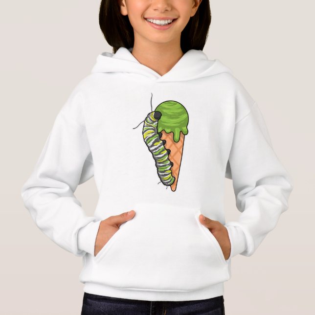 Camiseta Sorvete das lagartas (Frente)