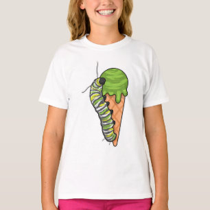 Camiseta Sorvete das lagartas