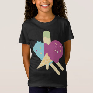 Camiseta Sorvete de aniversário