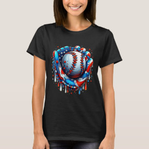 Camiseta Sorvete de beisebol pulveriza luva de beisebol 4