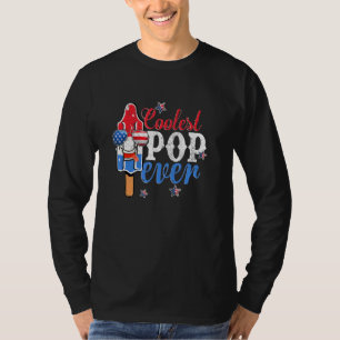Camiseta Sorvete de Bomba de Bandeira Ever-Americana Pop Ma