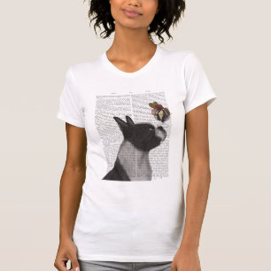 Camiseta Sorvete de Boston Terrier