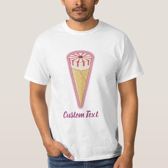 Camiseta Sorvete de Cone Açúcar (Frente)