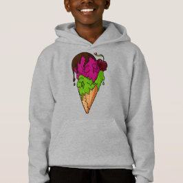 Camiseta Sorvete de crânio de Berry Doce