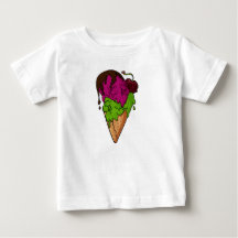 Sorvete de crânio de Berry Doce