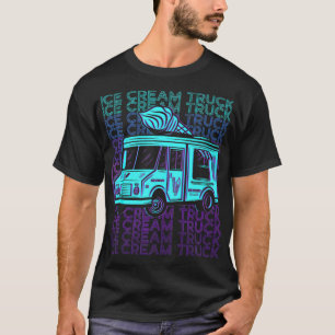 Camiseta Sorvete de Driver de Caminhão - Tanque Retroativo 