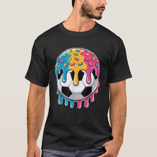 Camiseta Sorvete De Futebol Boys Soccer Drives Com Sprinkle (Frente)