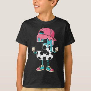 Camiseta Sorvete de Futebol de 3 Anos de Idade Drip Juventu