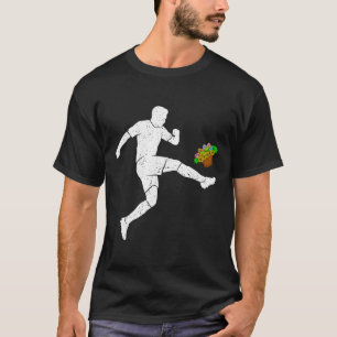 Camiseta Sorvete de Futebol de Páscoa Drip Dabbing Futebol