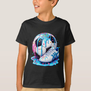Camiseta Sorvete De Futebol Tema De Confeitos Juventude Res