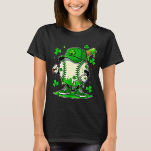 Camiseta Sorvete de gotejamento de beisebol para meninos ad