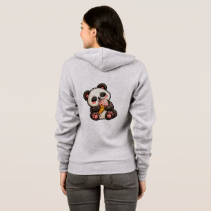 Camiseta Sorvete de Panda Fofo