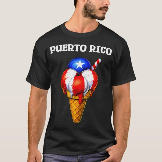 Camiseta Sorvete de Porto Rico (Frente)