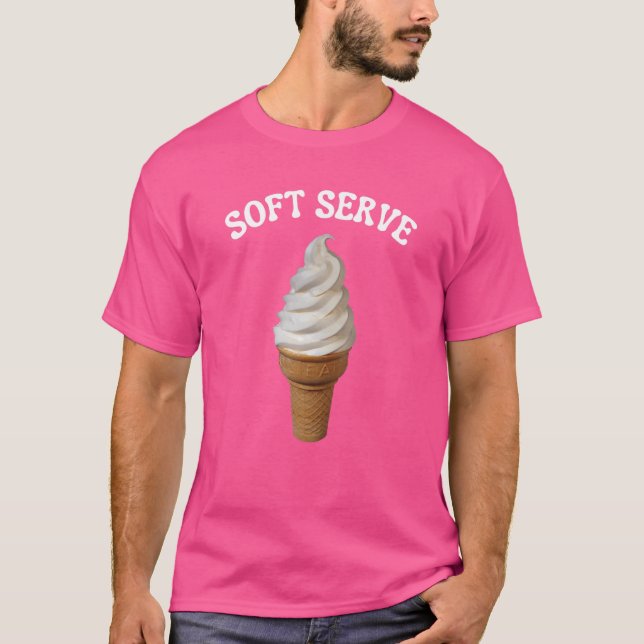 Camiseta Sorvete de servidor flexível (Frente)