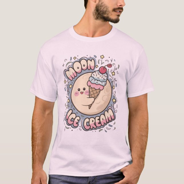 Camiseta Sorvete de trigo e doce diversão (Frente)