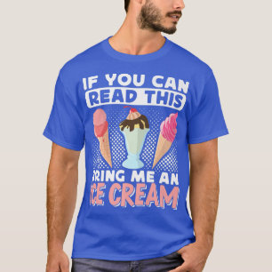 Camiseta Sorvete De Verão Cone Kawaii, Se Puderes