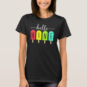 Camiseta sorvete de Verão de Noite, Nascer de Verão de 2011
