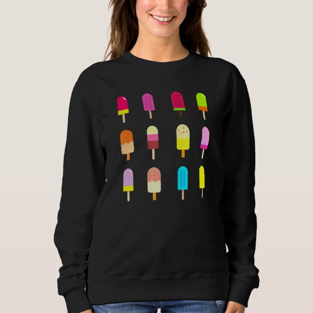 Camiseta Sorvete de Verão Novelty Popsicle (Frente)