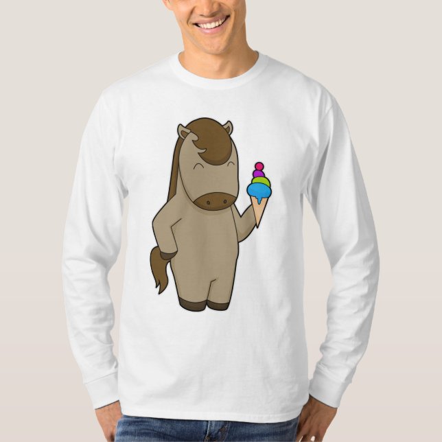 Camiseta Sorvete de Waffle (Frente)
