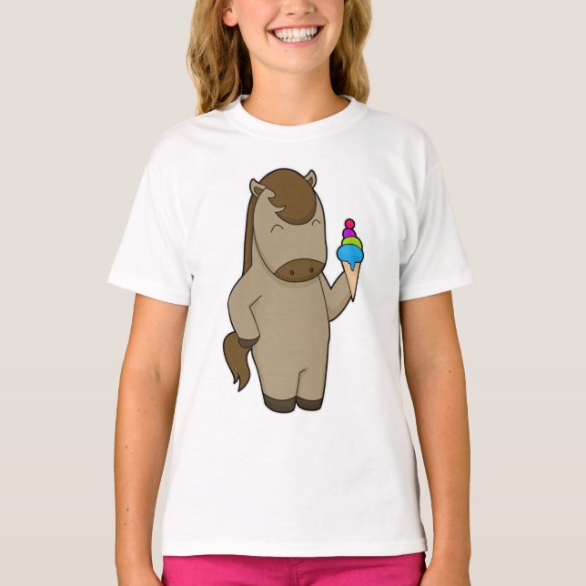 Camiseta Sorvete de Waffle (Frente)