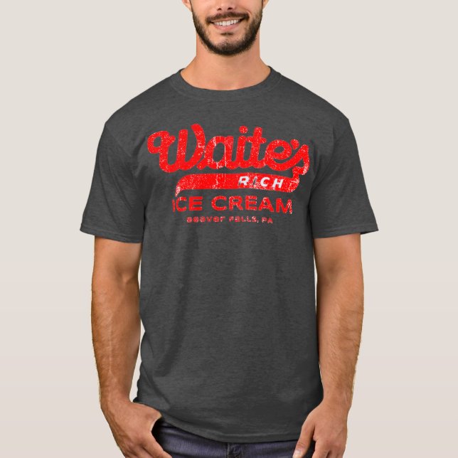 Camiseta Sorvete de Waite - Falls de Beaver, PA (Frente)