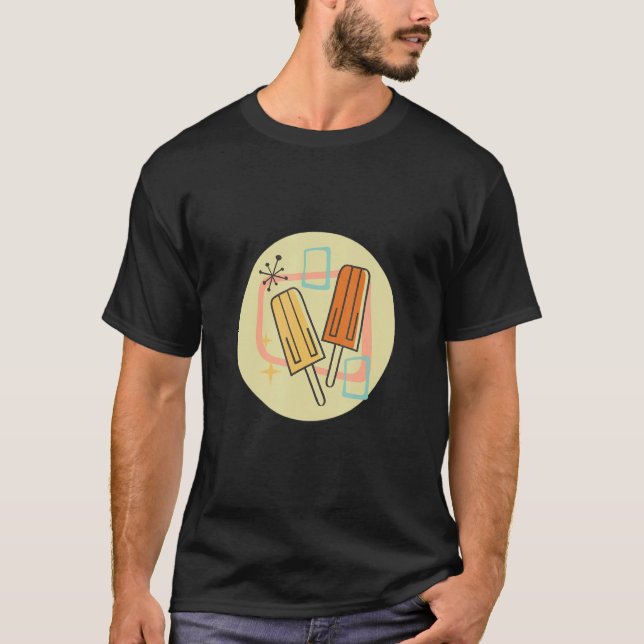 Camiseta Sorvete do deserto de picolé (Frente)