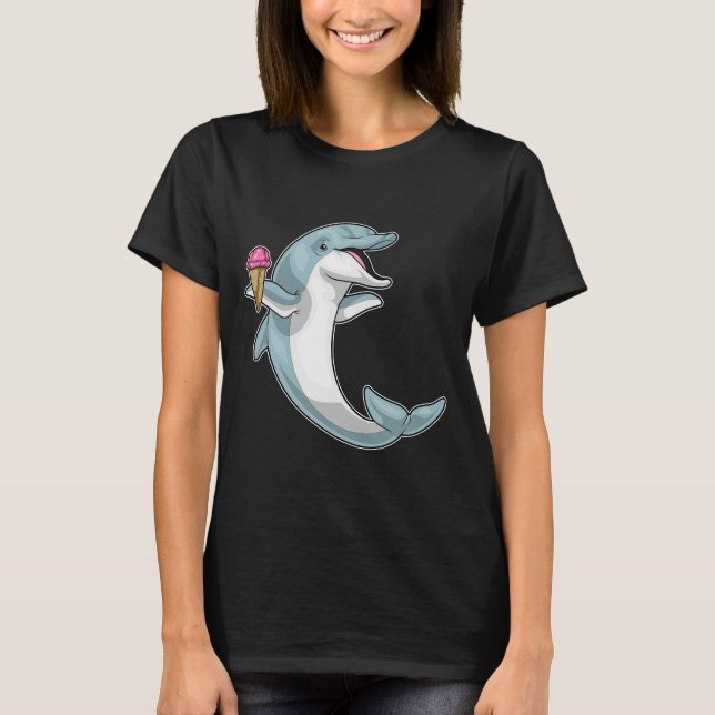 Camiseta Sorvete Dolphin Waffle (Frente)