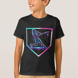 Camiseta Sorvete Drip Bysebyll Bysebyll Home Plate Meninos