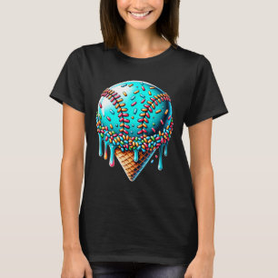 Camiseta Sorvete Drip Bysebyll Coisas Bysebyll Drip Cone B