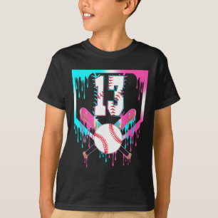 Camiseta Sorvete Drip Home Plate Bysebyll Aniversário de 13