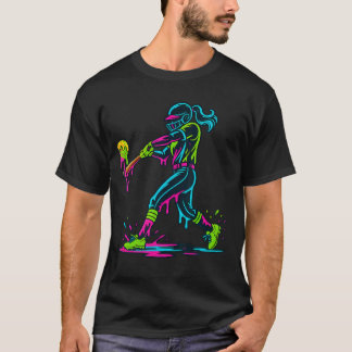 Camiseta Sorvete Drip Jogador de Softbol Softbol Drip