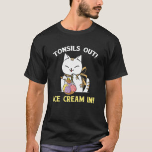 Camiseta Sorvete Fora De Lóteos Em Surto De Onsillectomia D