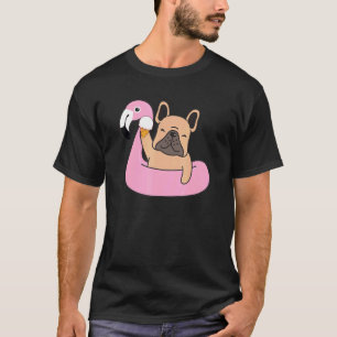 Camiseta Sorvete francês Bulldog Frenchie no tubo interno