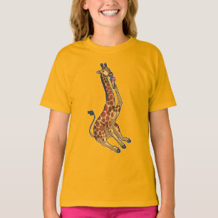 Camiseta Sorvete Giraffe Waffle
