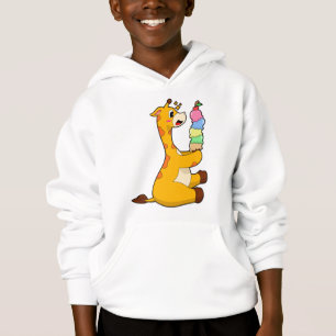 Camiseta Sorvete Giraffe Waffle