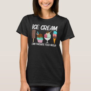 Camiseta Sorvete legal Para Homens Gelato Cone Frozen De