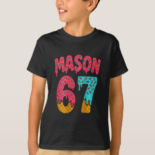 Camiseta Sorvete Mason 67 Meme Divertido Seis Sete (no Ck)
