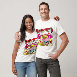 Camiseta Sorvete mix de rockyroad mangá verão bomba