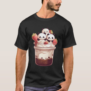 Camiseta Sorvete Panda Bear Delicioso Urso De Teddy Icecrea